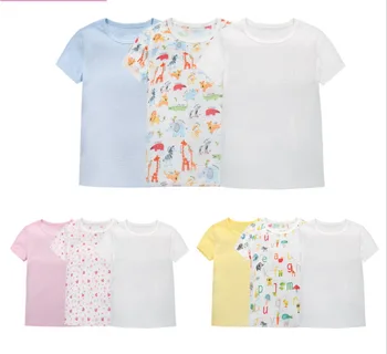 

DHL 50set 3pcs/set Baby Ultra-Thin Mesh Pure Soft Breathable T-shirt Short Sleeve Pullover Jacket Baby Girl Clothes