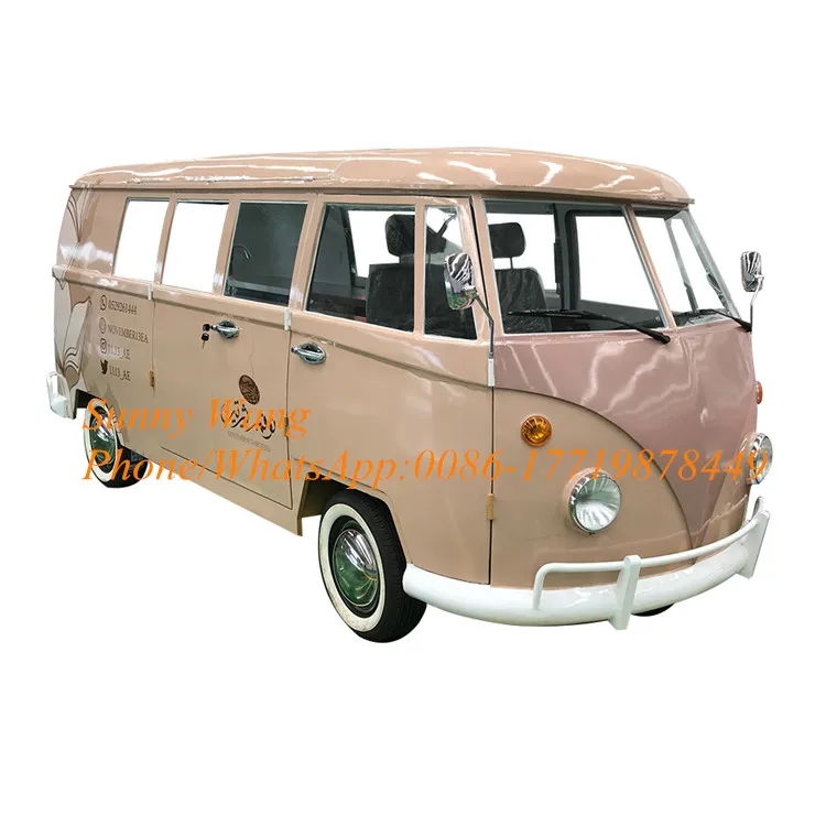 

2019 new arrival VW vintage model Mobile Catering Trailer / mobile Food Truck / Food Cart/food vending machine