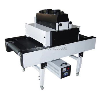 

belt width 400mm with 1 lamp 2 kw teflon uv tunnel machine