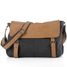 Унисекс Повседневное брезентовые сумки на плечо, на плечо, кожа, в руку, Бизнес ноутбука большой Ёмкость школьная сумка