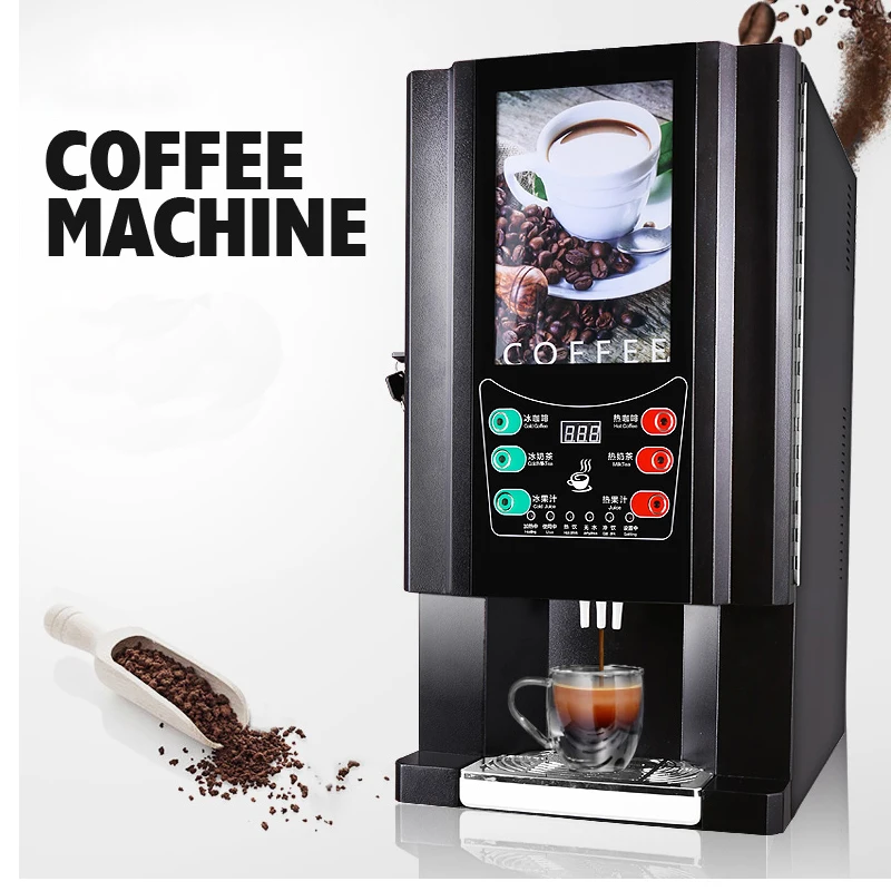 

33-SC Household Automatic Milk-tea coffee machine hot beverage machine drinking fountains small desktop instant coffee machine