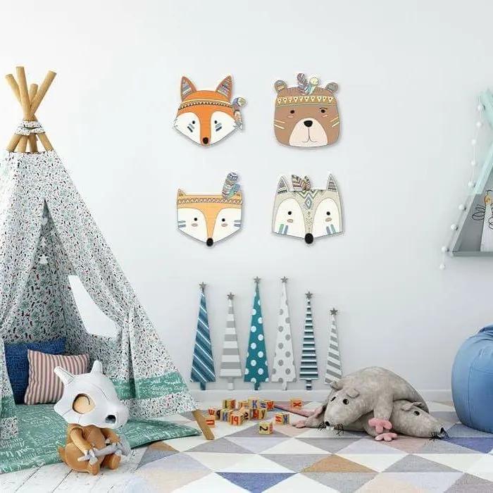 fox baby room decor
