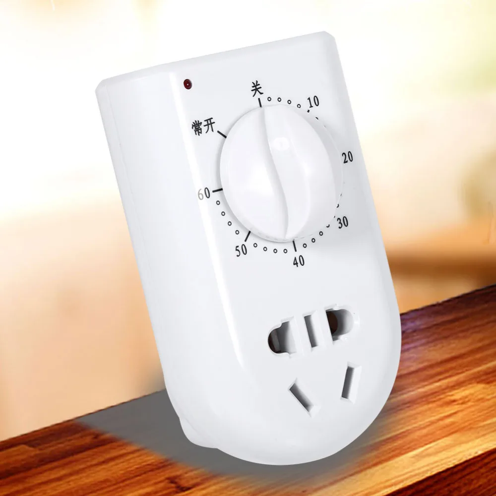 

AC 220V10A 60Min Electronic Digital Timer Switch Countdown Control Plug Timer Socket Electric Timer Socket Mechanical For Home