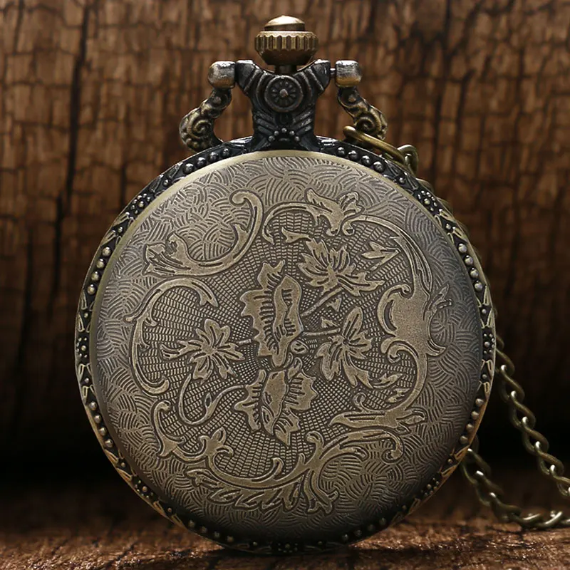 New Design Retro Fishing Pocket Watch Gift Hour Quartz Watches Men Women relogio masculino 2