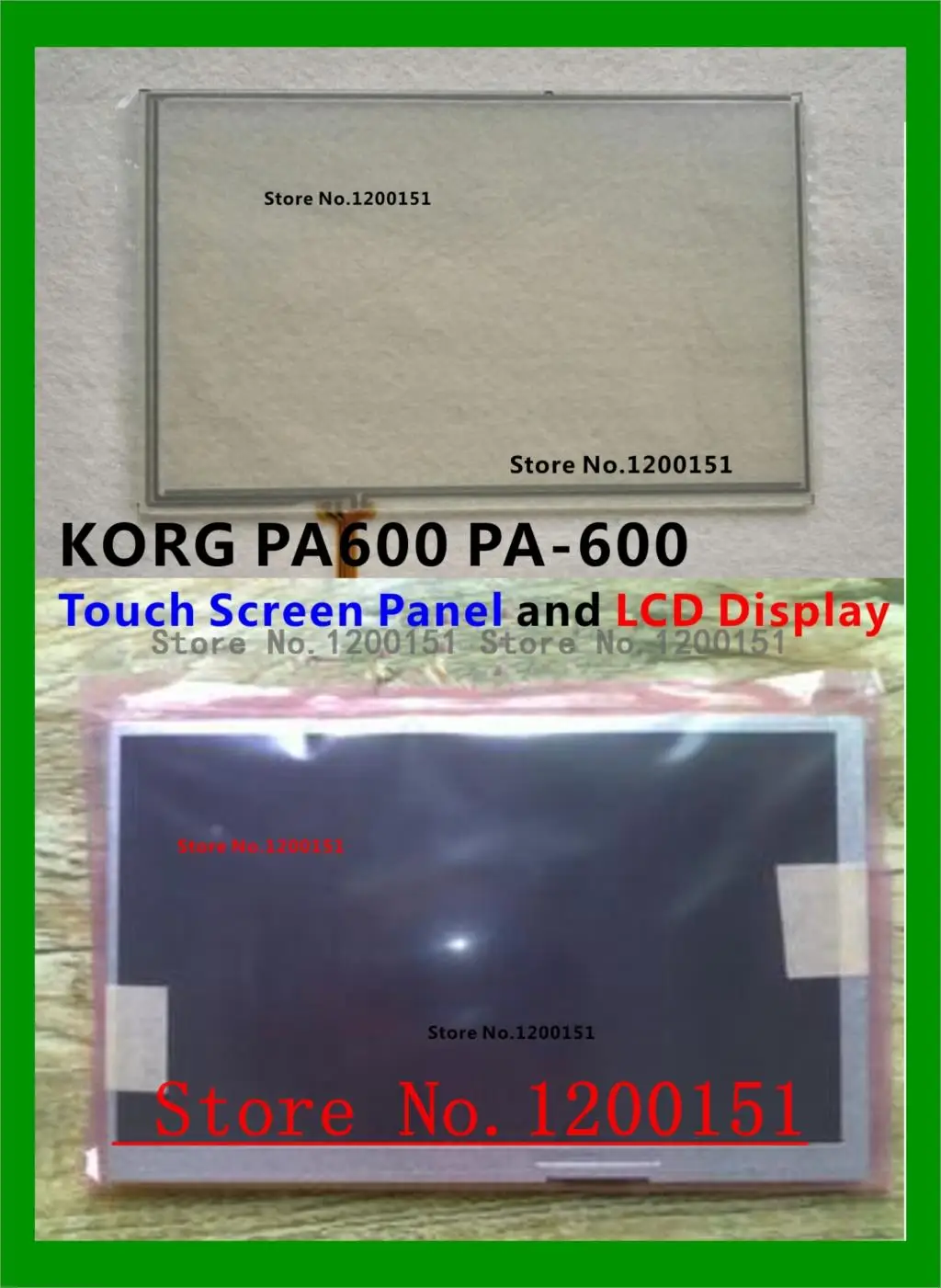 

PA600 PA-600 Touch Screen Panel and LCD Display