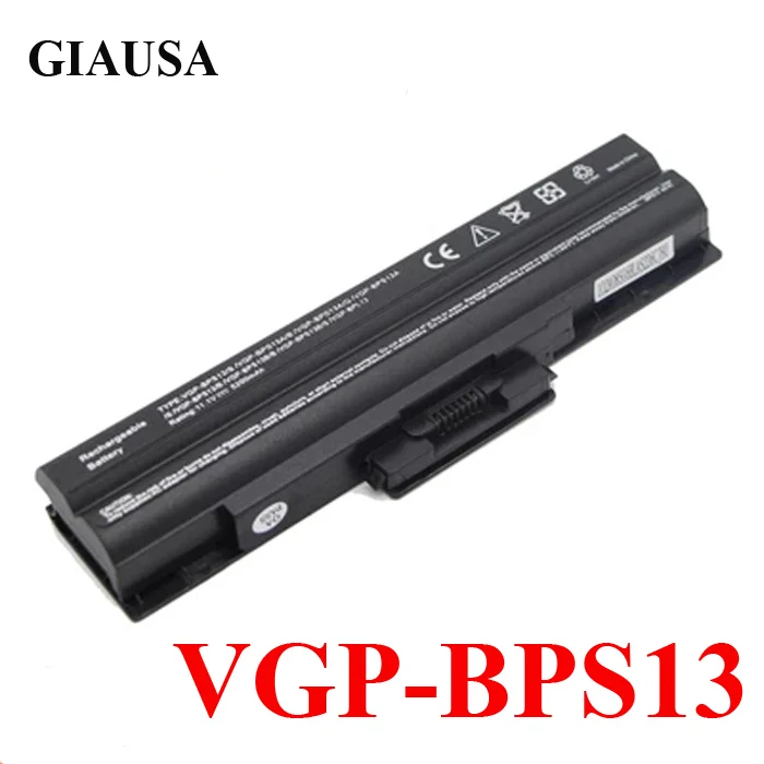 Новая батарея GIAUSA для ноутбука Sony Vaio BPS13/B VGP BPS13/Q VGP-BPS13B/B BPS21B/B BPS21 | Компьютеры и офис