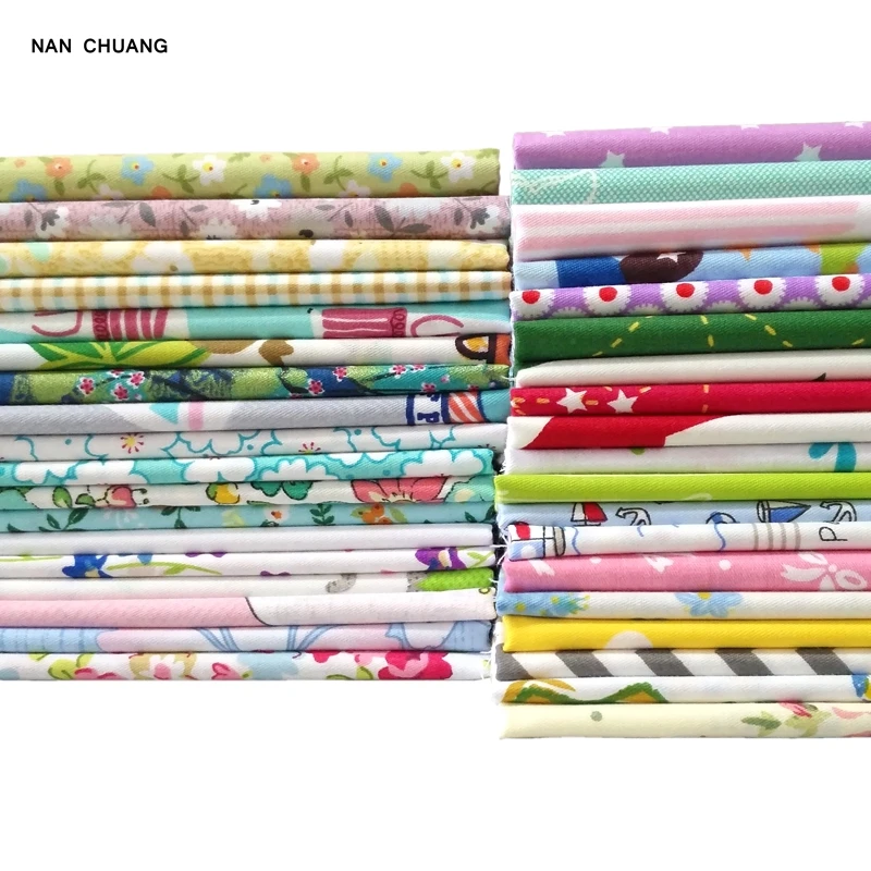 15 шт. хлопковая ткань Nanchuang для лоскутных изделий 20 х24 см|cotton fabric patchwork|fabric patchworkcloth