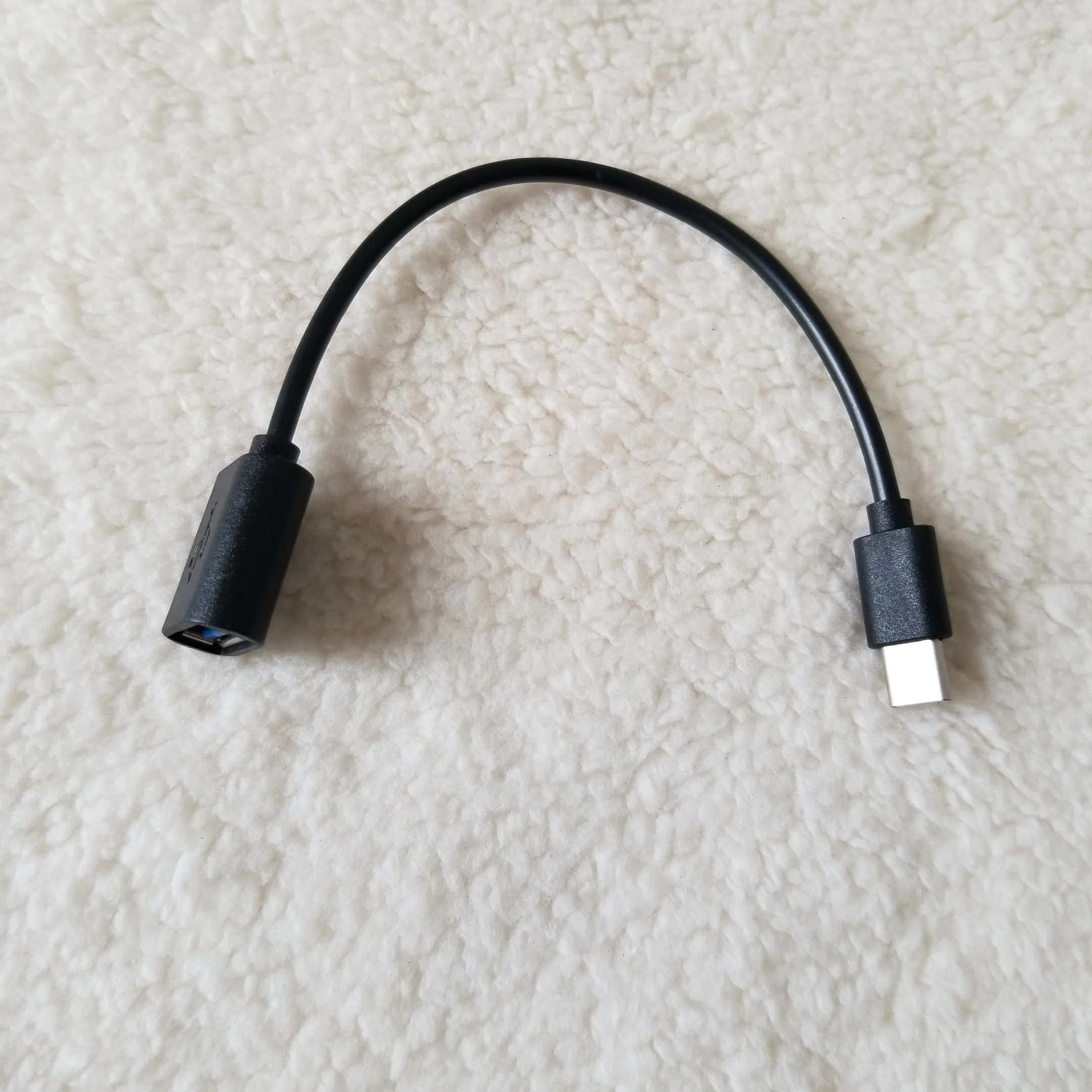 USB 3.1 Type-C to 2.0 OTG Data Extension Cable Male Female for Android Phone Tablet PC Camera Black/White 18cm | Компьютеры и офис