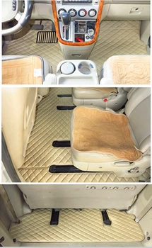 

High quality! Custom full set car floor mats + trunk mat for KIA Carnival 7 8 seats 2014-2004 durable carpets for Carnival 2011