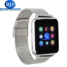 E6 bluetooth montre smart watch pour android téléphone sport reloj inteligente soutien caméra SIM carte En Acier bracelet en cuir PK DZ09 GT08 Q18