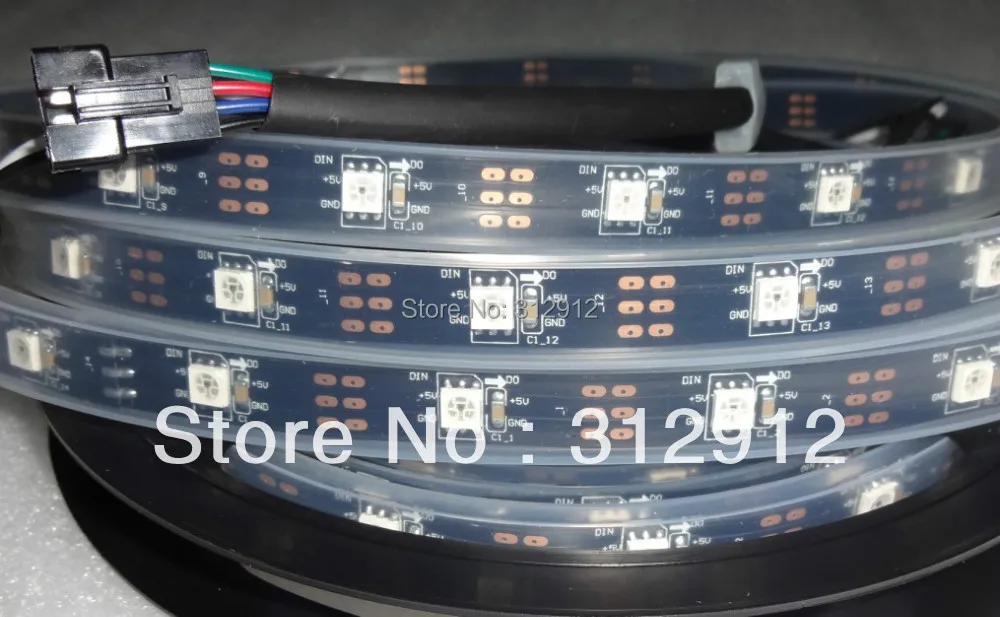 Светодиодная Пиксельная лента 5 м DC5V INK1003 IP68 30 светодиодов 5050 (RGB с IC)/м пикселями