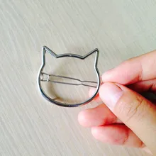 Timlee H107 милый кот голова котенок, зажим для волос заколки для девочек прекрасный аксессуар для волос подарок