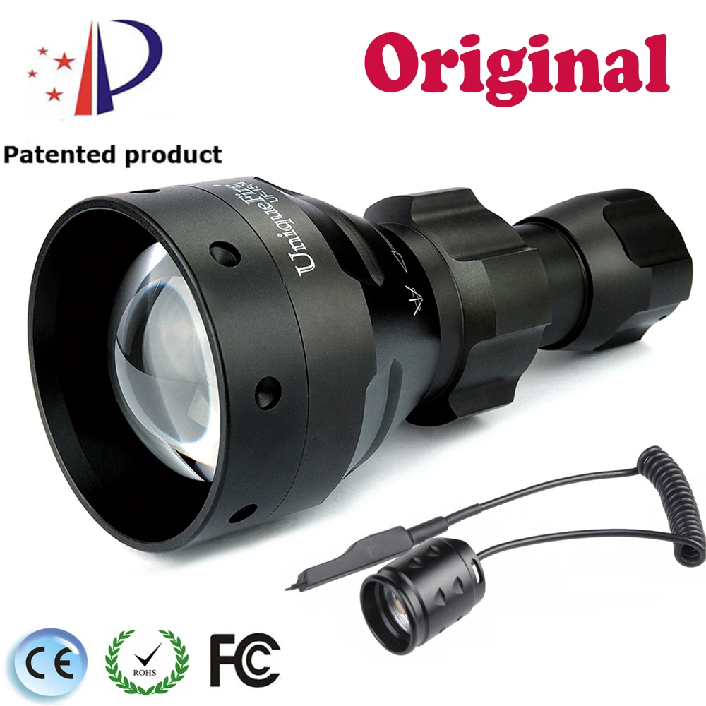 

UniqueFire Infrared Flashlight UF-1504 IR850nm Lanterna Tactical Torch Flashlight+Pressure Switch For Hunting
