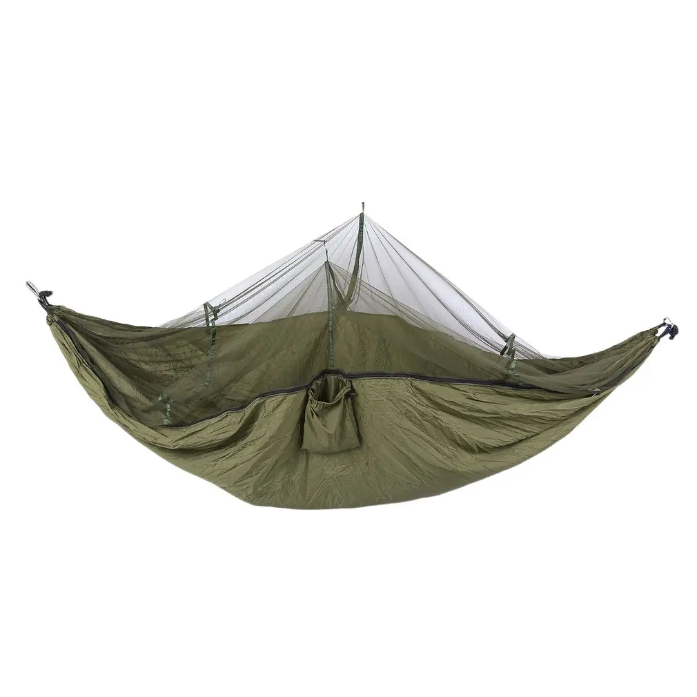 OUTAD Portable Hanging Hammock Bed With Anti Mosquito Net & Metal