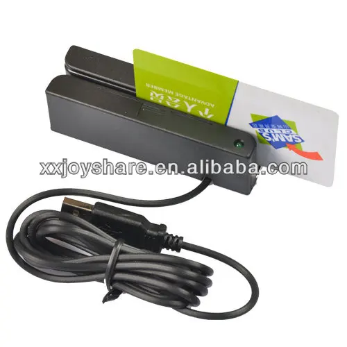 free shipping MSR90 3Tracks Hi Loco magnetic Card Reader USB interface