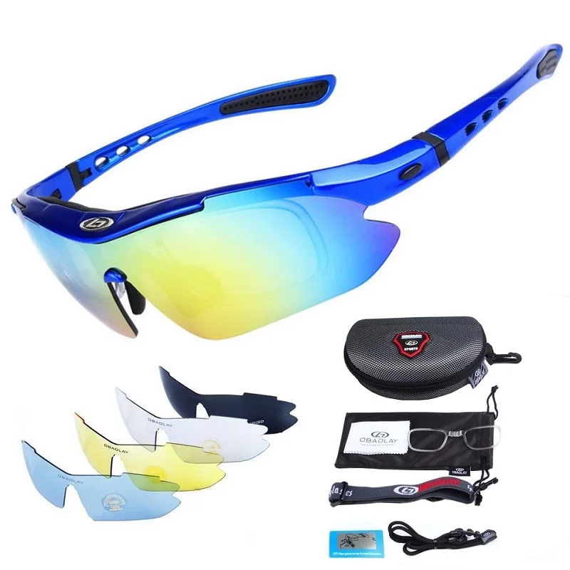 Cycling Glasses Mountain Bike Outdoor Polarized Riding Mirror Goggles for Rider