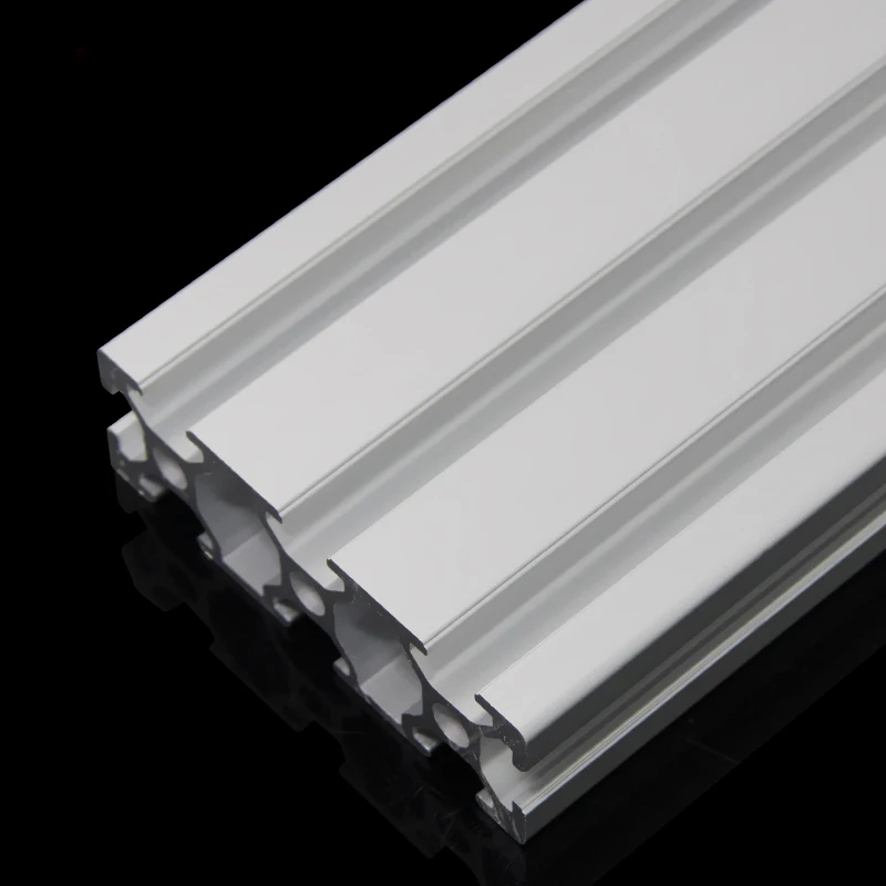 1 قطعة 2060 الألومنيوم الشخصي 2060 البثق الأوروبية القياسية بأكسيد خطي السكك الحديدية الألومنيوم الشخصي 2060 CNC 3D طابعة أجزاء