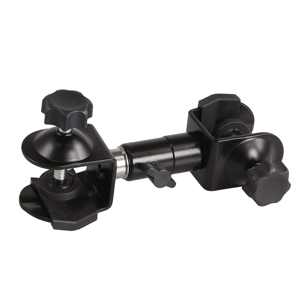 

MINIFOCUS 2in 1 Camera Umbrella Holder Clip Clamp Bracket Support for Tripod Light Stand Outdoor Photography C-Type (U-Type)