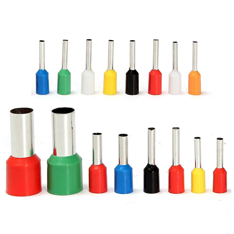 2120pcs Insulated Cord Pin End Terminals Copper Crimp Connector Kit Set