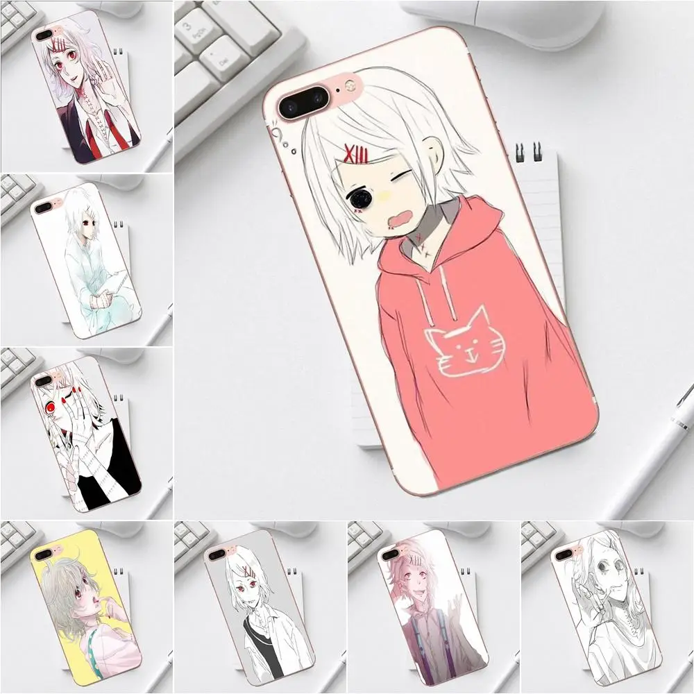 Чехол из ТПУ с рисунком японского аниме Juzo Suzuya Tokyo Ghouls для Galaxy Alpha Core Prime Note 4 5 8 S3 S4 S5