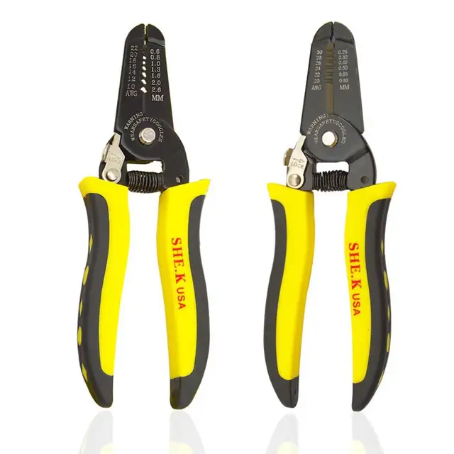 35inch 0 Cutter Stripping 7 mm 18cm 6 6 Multifunctional 2 100g Wire Tool 6cm Handle 0 Pliers Stripper Cable 25 0 08inch 8 2