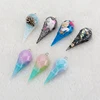 24pcs 38*18 MM Cute Crow Skull Charms Multicolor Flatback Resin Raven Head Crafts Pendants Earrings Keychain Diy Accessories ► Photo 2/5