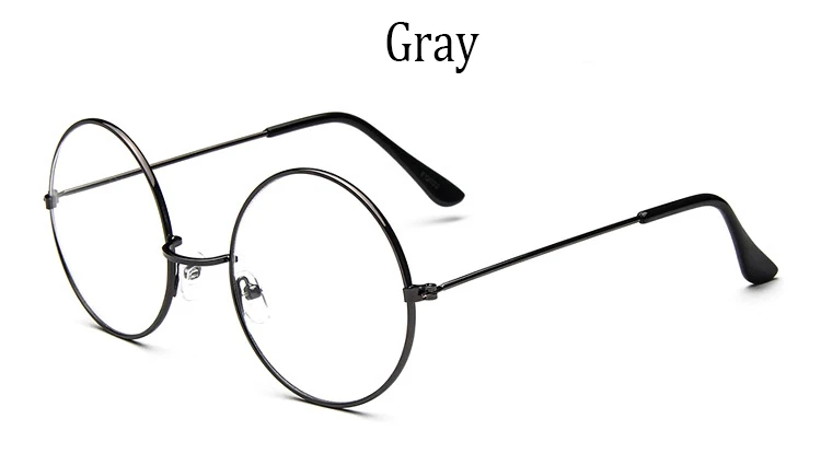 Винтажные круглые прозрачные очки для женщин, прозрачные очки harrys potter, золотая металлическая оправа, очки в стиле ретро, оптические очки для косплея