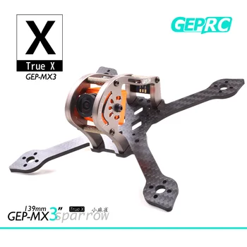 

GEPRC MX3 Sparrow Geprc GEP-MX3 139 139mm Carbon Fiber 3mm Arm FPV Racing Frame for Rc Quadcopter Racer DIY