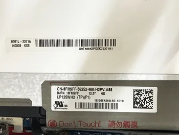

For LG LP125WF2-TPF1 12.5" LCD Screen Laptop Matrix FHD 1920X1080 For Dell DP/N 0FM9FF LP125WF2 (TP)(F1) 30 Pins LP125WF2 TPF1