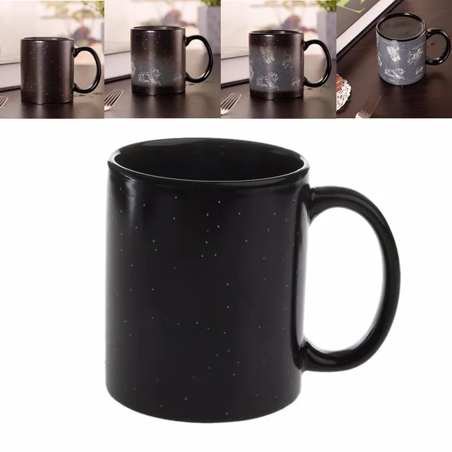 Magical Zodiac Heat Reactive Color Changing Ceramic Coffee Star Mug Magical Zodiac Heat Reactive Color Changing Ceramic Coffee Star Mug Cup C42