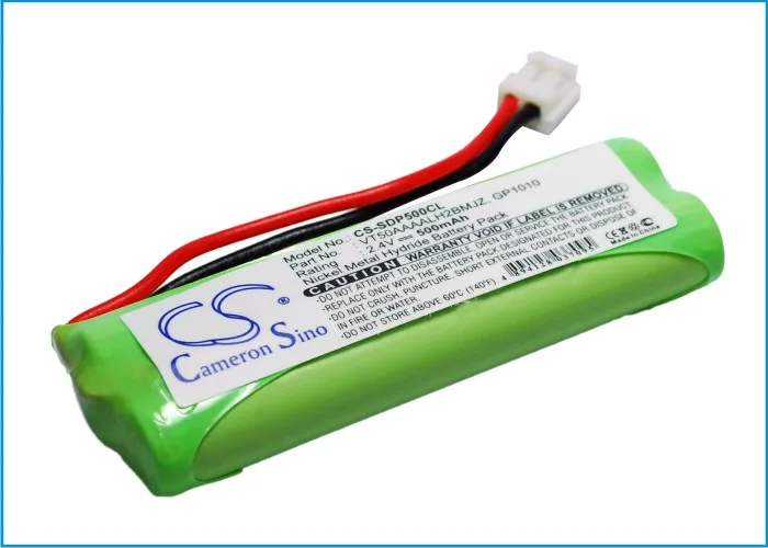 Аккумулятор Cameron Sino GP1010 vt50aaalh2bmjz для SWISSVOICE DP500 Eco Plus DP550 BT (500 мАч)|500mah battery|battery 500mahbattery