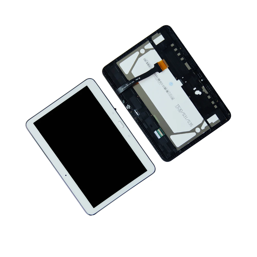 Pantalla LCD para Samsung Galaxy Tab 4 SM-T530 T535, montaje de digitalizador con marco