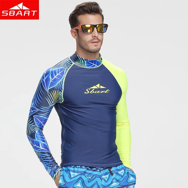 Sbart мужские подводные костюмы для серфинга одежда для плавания с длинным рукавом костюм для подводного плавания костюм для серфинга rashguard Tight l