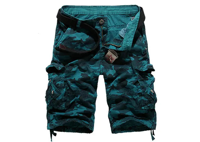 2019 новый камуфляж Лето х/Б мужские шорты Повседневное Для мужчин s брюки-карго шорты военные шорты Ho Для мужчин s