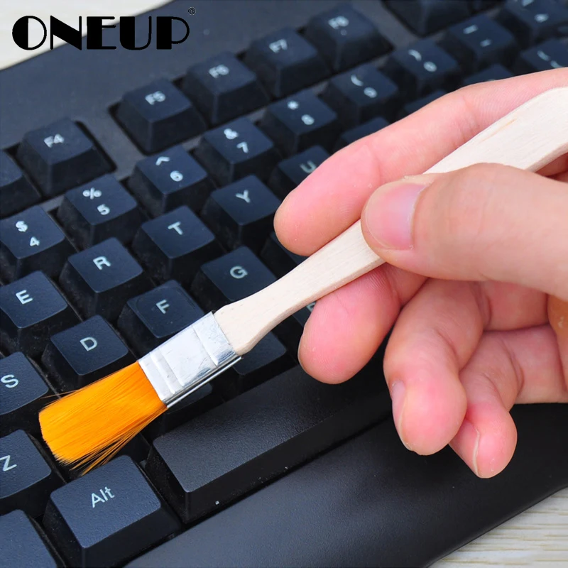 

ONEUP Soft Nylon Brush Dust Cleaner for Computer Keyboard Cell Phone Tablet PCB Dust Cleaning Brush Repair removal Tools
