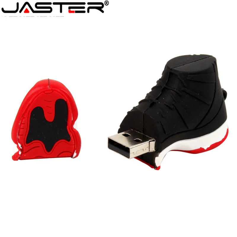 JASTER usb2.0 спортивная обувь фирменная Новинка JORDAN Фирменная корзина для обуви Флешка 4 ГБ 8 ГБ 16 ГБ 32 ГБ 64 Гб Спортивная карта памяти usb флеш-накопитель