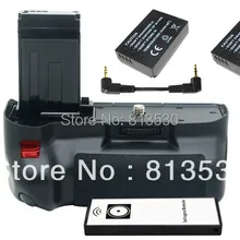 Battery-Grip Canon Remote-Control Rebel Camera. 100D for EOS 2X LP-E12
