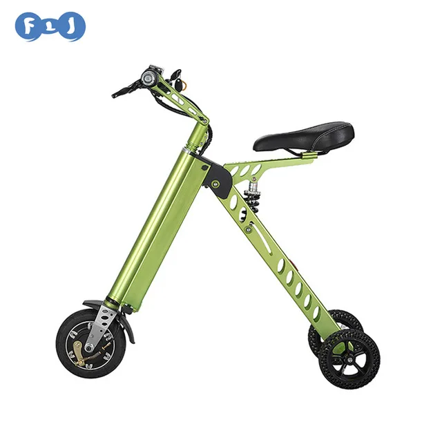 FLJ Горячий Электрический велосипед 3 колеса электрический скутер Ebike 36 V 7.2Ah 300 W
