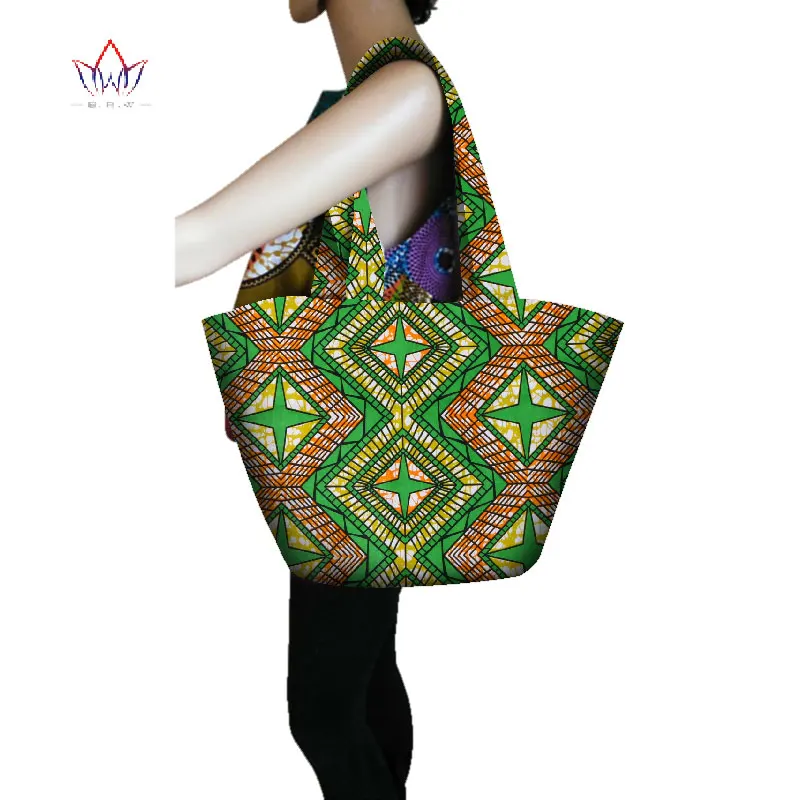 Высококачественная настоящая восковая Ткань для шитья африканская Женская модная Вощеная Сумочка с печатными рисунками Джокер Полная подкладка африканские сумки SP046