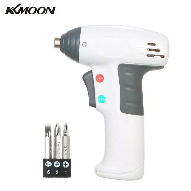 Mini Rotary Wireless Household DIY Electric Screw Driver Set Battery Operated Cordless Screwdriver Drill with 3 PCS Screws