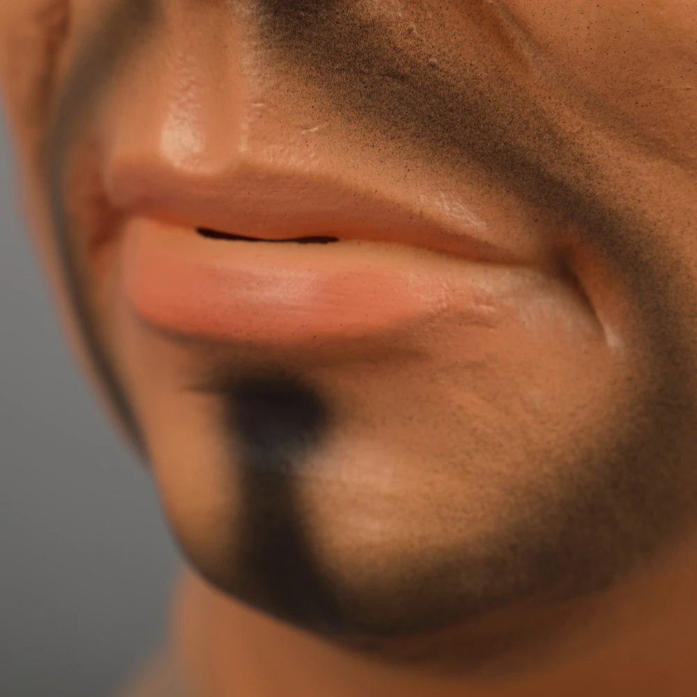 Ferocious Strong Man Halloween Mask Full Face Latex Mask Realistic Gangland Cosplay Party Mask (15)