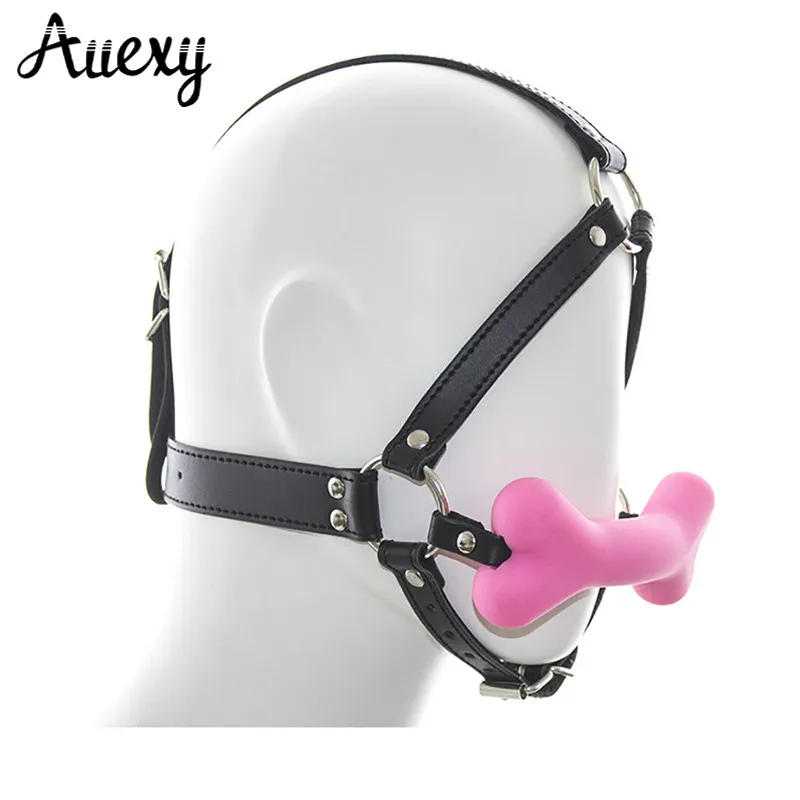 AUEXY-Dog-slave-devices-harness-silicone-dog-bone-plug-hush-mouth-yoke-gags-open-mouth-gag