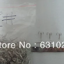 MR OCTOPUS 100 шт. рыболовный крючок, 3 стоматологический крючок, кальмарные Джиги, крючок в виде кальмара, Серебряный Цвет 2# крючок, длина: 2,4 см