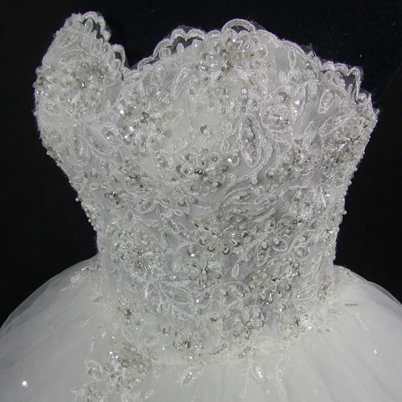 QQ Lover элегантное роскошное кружевное свадебное платье винтажного размера плюс Бальные платья Vestido De Noiva