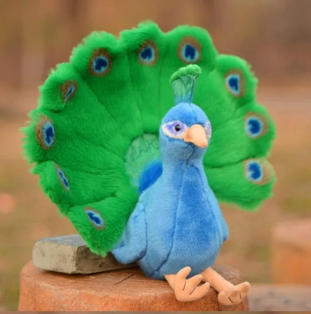 peacock plush