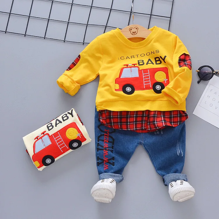 

Spring Autumn Fashion Clothing Sets For Baby Boy Lovely Style Popular Clothing Outfits For Baby Girl