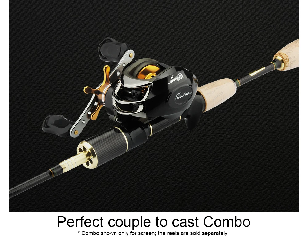 Spinpoler 1.8m Spin Casting Fishing Rod Lightweight 3 Sections Slow Action Portable Travel Fishing Ultra Light Carbon Rod  (9)