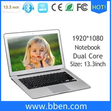 Bben 13.3inch Windows10 ultrabook actived HDMI gaming Laptop notebook bluetooth4.0 Intel i7 8GB RAM 512GB SSD USB metal Notebook