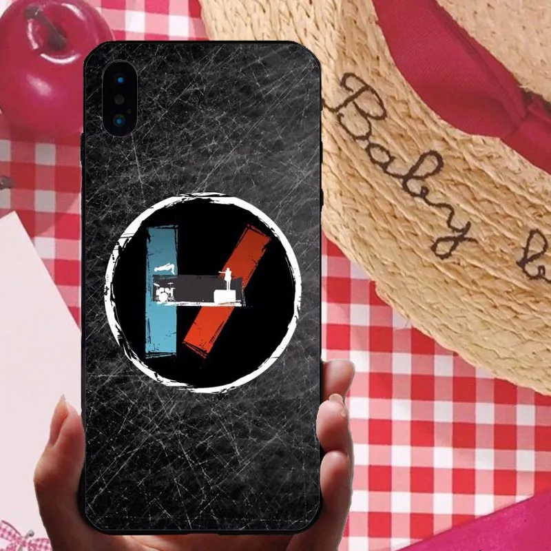 Черный мягкий чехол для телефона Twenty One Pilots для iphone XS MAX XR 7 8 8plus 6s X Fundas 21 Band collage Coque Fundas Shell Capa