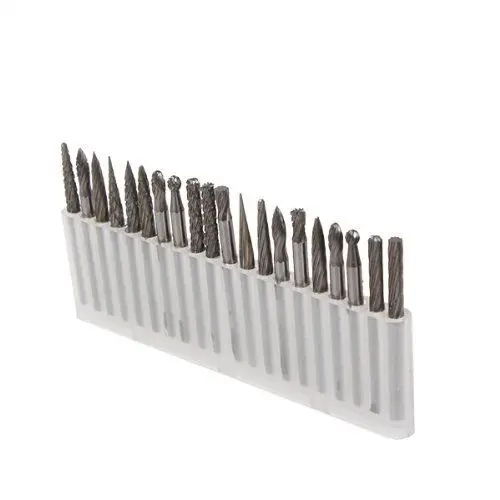 

Tungsten Carbide Cutter Rotary Tool File Bur Burr Grinding 3Mm Shank - 20 Pack